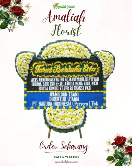 Papan Bunga Duka Mangsang