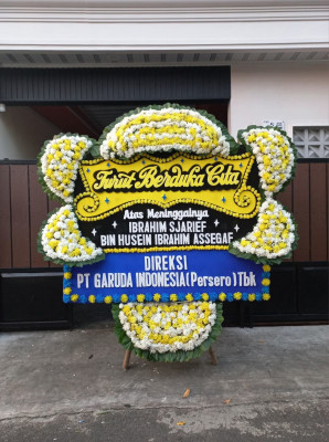 Papan Bunga Duka di Mangsang